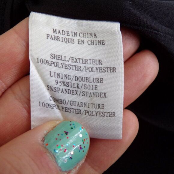 NWOT Helmut Lang Colorblock Silk dress 2 - Picture 11 of 13
